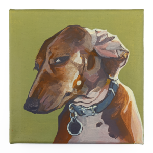 Dog Portraits Series - Brown Hound
